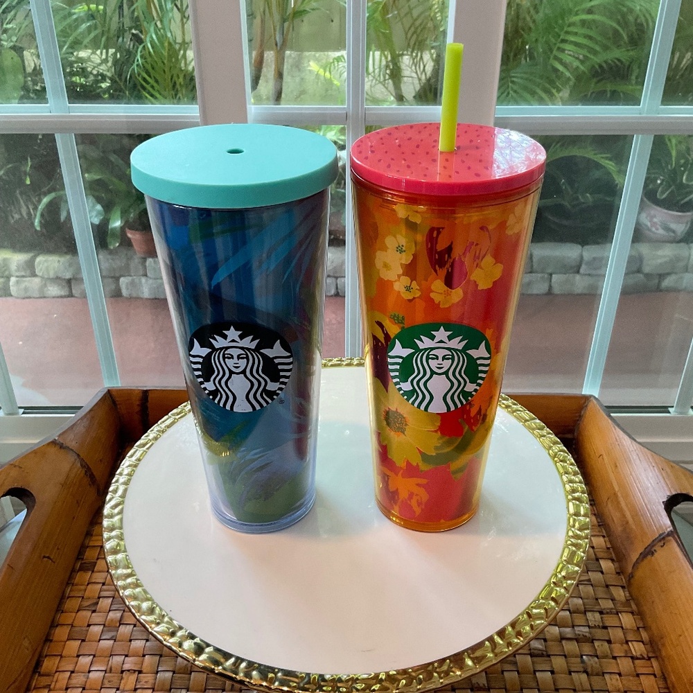 STARBUCKS Tumblers - 2 Total